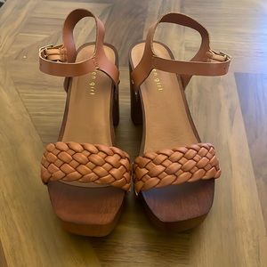 Madden Girl platform sandals